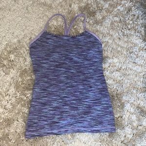 Purple Lulu lemon racerback tank